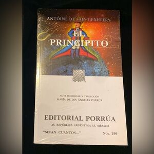 El Principito Book by Antoine de Saint-Exupéry in Spanish (sealed)